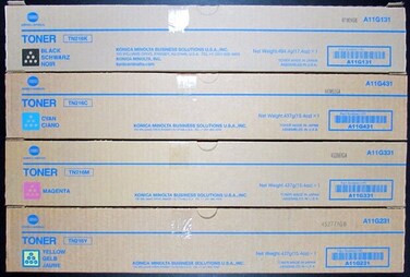 Konica Minolta TN-216 Standard Yield Toner Cartridge Set