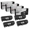 LD Compatible Toner Cartridge Replacement for Lexmark 501X 50F1X00 Extra High Yield (Black, 4-Pack) Compatible with Lexmark MS310d MS410d MS510dn MS610dn MS310dn MS312dn MS315dn MS415dn and More