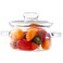 Simax 48 Oz Borosilicate Glass Saucepan With Lid - Microwave, Stove and Dishwasher Safe Potpourri Pot and Serving Dish