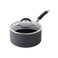 T-Fal Stone Force Platinum Non Stick Saucepan w/Lid 3 Quart, Oven Broiler Safe 400&Acirc;&deg;F, Multipurpose Sauce Pan, Handy Small Pot, Cookware, Kitchen, Pots and Pans, Dishwasher Safe, Black