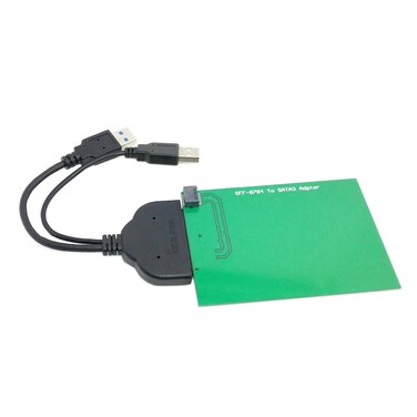 cablecc USB 3.0 to SATA 22pin 2.5 Hard Disk to WD5000MPCK SFF-8784 SATA Express SSD Adapter