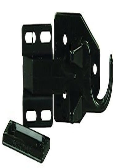 JR Products 10785 Bullet Screen Door Latch, Black