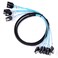 ADCAUDX SATA-III Cable-1M 6Pcs/Set-6Gbps-SATA Cable Replacement for Bitcoin Computer-Server CD DVD Drives Raid HDD-SSD Data Cable (3.3FT)