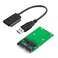 Cablecc USB 3.0 to mSATA 50Pin SSD &amp; 1.8" Micro SATA 7+9 16pin Adapter Add on Cards PCBA USB 3.0 to mSATA 50Pin SSD &amp; 1.8" Micro SATA 7+9 16pin Adapter