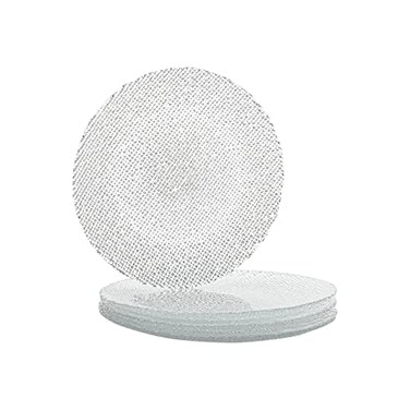 Vikko Glass Plates, Set of 4 Salad Plates, 8.5 Inch Glass Plates Set, Salad Plates, Dessert Plate, Appetizer Plate, Elegant Textured Glass Design, Stackable Plates, Dishwasher Safe