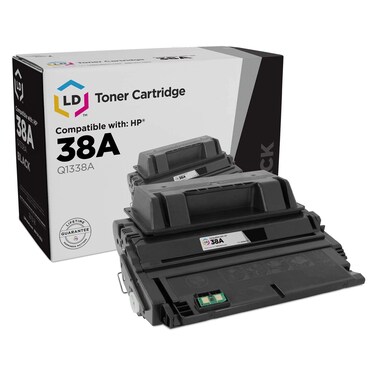 LD Products Compatible Toner Cartridge Replacement for HP 38A Q1338A (Black Single Cartridge) Compatible with The Following 4200 4200dtnsl 4200tn and More