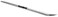 Cal Hawk Tools AZPB36 7/8" x 36" Round Pry bar