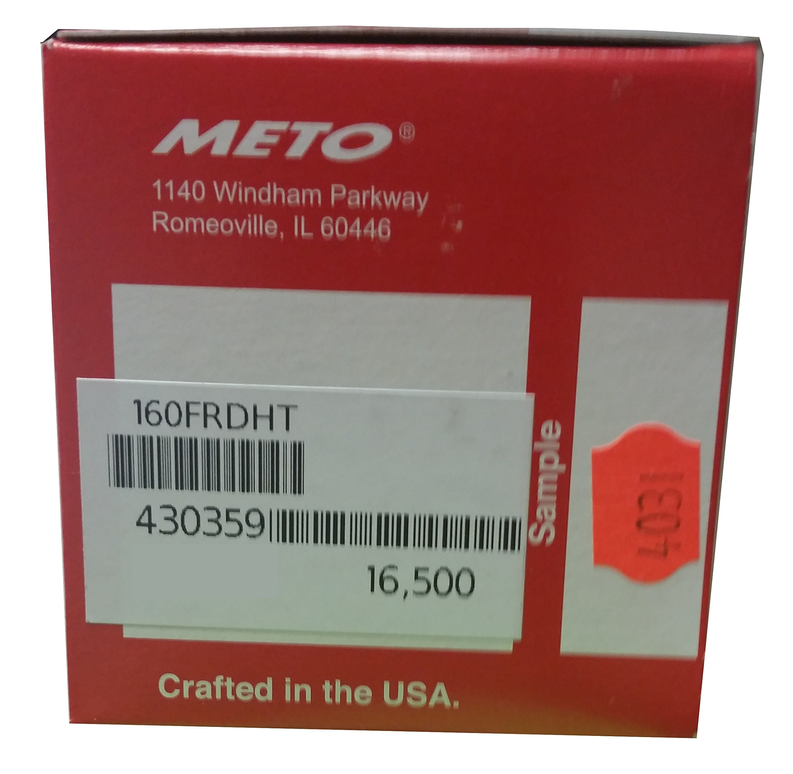 Meto 1600 Labels Meto 1600 Labels 1600 Fl Labels 16.5 M
