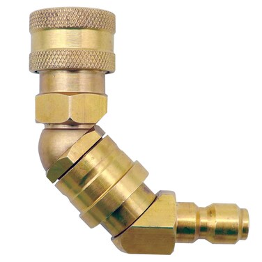 Wand Wizard Adjustable Pressure Washer Attachment Nozzle - Rotating Adjustable High Pressure Spray Tip - 1/4