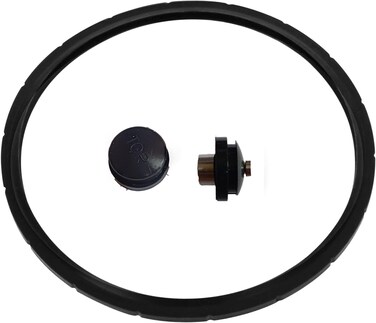 (Zsodio)09905 Pressure Canner Sealing Ring,Replacement Gasket for Presto Pressure Cooker 01710 01740 01750 01770 01780 by Zsodio, Includes Automatic Air Vent &amp; Overpressure Plug