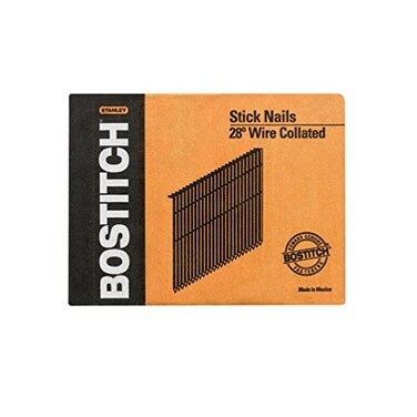 Bostitch Stanley S10D-FH 3" Smooth Shank 28&Acirc;&deg; Wire Collated Stick Framing Nails