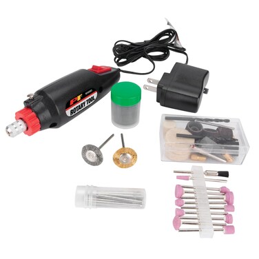 Performance Tool W50083 80pc Advanced Multi-functional Rotary Tool Kit with Variable Speed &amp; Collet Lock for Around-the-House and Crafting Projects