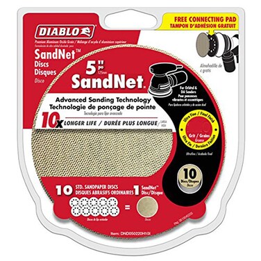 Diablo SandNet 400 Grit 5&acirc;&euro; Sanding Disc - DND050400H10I