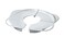 PRIMO Folding Potty with Handles, White Granite