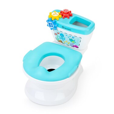 Baby Einstein Geared for Success 2-in-1 Potty Training System, Toilet &amp; Potty Seat Included, Ages 18+ Months, with Music and Spinning Gears