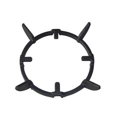 Non Slip Black Cast Iron Stove Trivets for Kitchen Wok Support Ring Cooktop Range Pan Holder Stand Stove Rack Milk Pot Holder for Gas Hob - Gas Stove Accessories