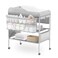 Portable Baby Diaper Changing Table, Foldable Diaper Changing Table, Waterproof Diaper Changing Table Height Adjustable Changing Diaper Station for Infant and Nursery, Mobile Changing Table
