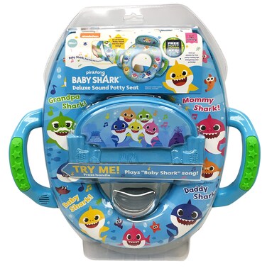 Pinkfong Baby Shark Deluxe Potty Seat with Sound &amp; Built-in-Speakers