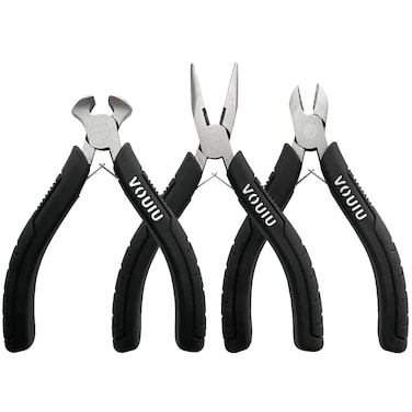 VOUIU 3-Piece Mini Pliers Set