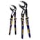 IRWIN VISE-GRIP GrooveLock Pliers Set, Straight Jaw, 2-Piece (1802532)