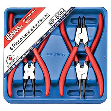GENIUS TOOLS 4PC Retaining Ring Pliers Set - RP-5504