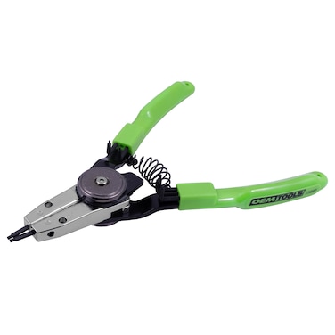 OEMTOOLS 25097 Professional Internal and External Snap Ring Pliers, Useful as Outside or Inside Snap Ring Pliers, Specialty Pliers Set with 7 Bits