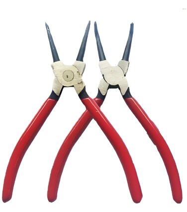 SeiDoKa 7 Inch Snap Ring Pliers Set with Strengthened Jaws and Anti-Slip Grip Handles