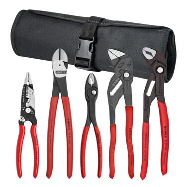 Knipex - 5 Pc Core Pliers Set in Tool Roll (9K0080150US)
