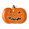 Mud Pie Pumpkin Glow In Dark Platter; 12" x 16