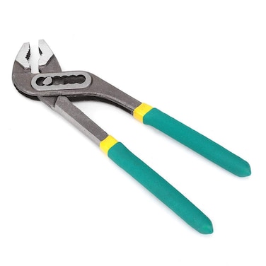 Pump Pliers, 45# Steel Tongue and Groove Pliers Set, Heavy Duty Adjustable Channel Locks Pliers Wrench for Pipe Tube Screw Nut Interface(8")
