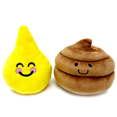 Potty Training with Potty Pals, Quick &amp; Effective Way to Dump The Diaper, Use Fun Activities to Easily Teach Your Toddler The Concept of Potty Training with Cute, Washable Pee &amp; Poop Plush Potty Toys