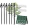 Heavy Duty Steel Tree Stake Kit,Tree Stakes and Supports for Leaning Trees,Tree Staking and Supports Kits for Young Trees,Tree Straightening Kit,Tree Support Against Bad Weather