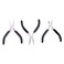 TDOTM 3Pcs Jewelry Making Pliers Tools Beading Tools for Jewelry Making &amp; Crafts with Flat Nose Pliers,Diagonal Cutting Pliers,Long Nose Pliers Basic Mini Pliers Set for Jewelry Making Beading Repair