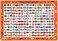 Little Wigwam Flags and Capitals Placemat, Multicolour