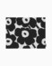 MARIMEKKO Unikko Placemat &acirc;&euro;&rdquo; Refine Your Dining Room with Our Iconic Table Decor &acirc;&euro;&rdquo; Stylish Black and White Placemats to Elevate Your Dining Experience (12 in x 16 in)
