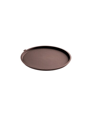 Lekue Perforated Pizza Mat, 14", Brown