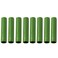 INFILM 24Pcs Plant Support Stakes Connectors, 11mm Garden Stake Straight Connecting Pipe for Greenhouse Plant Supports LTV22U99MKK11B3HH8028QHBI Green