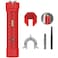 AOLAMIGOD Sink Wrench Faucet Tool,Basin Wrench Sink Faucet Wrench Tight Spaces Plastic,Under Sink Faucet Wrench for Tight Spaces Undermount Sink Tool, Tightfix Basin Wrench Red