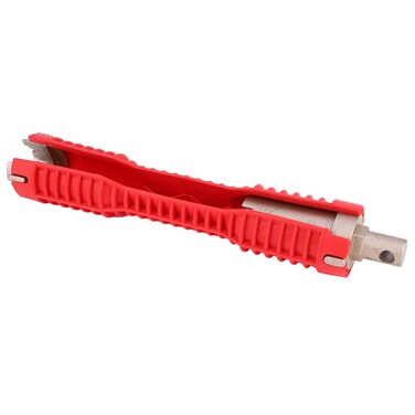 Faucet and Sink Installer, Double Head Multifunctional Pipe Wrench Install Removal Tool Bathroom Kitchen Plumbing Repairing Hand Water Pipe Spanner