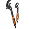 Taigoehua&iuml;&frac14;&circ;2PCS Multi-function Water Pipe and Nut Wrench Self-Adjusting Spanner Quick Power Grip Pipe Wrench 0.6&acirc;&euro;-2.4''&iuml;&frac14;&OElig;10" and 15