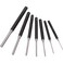 Dynamic 7 Piece Pin Punch Set,1/16" - 5/16