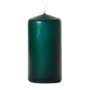 Hunter Green Pillar Candle 3" x 6" Tall, Vot-443