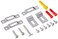 Security Hangers Sec_20 Hardware Kits for Art Picture Frame, Mirror Secure Safe Hanging Installation with Free Wrench