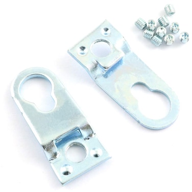 heyous 8pcs Aluminum Alloy Hook Frame Back Panel Hook Silver 1.2x0.45 Inch Picture Frame Hanging Bracket