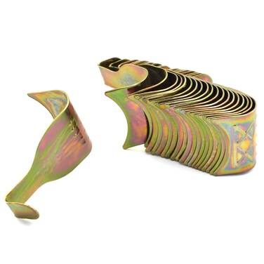 Picture Rails Hanger Hooks, OZXNO 20 PCS Molding Photo Frame Rail Hanging Hooks (Maximum Load 2kg)