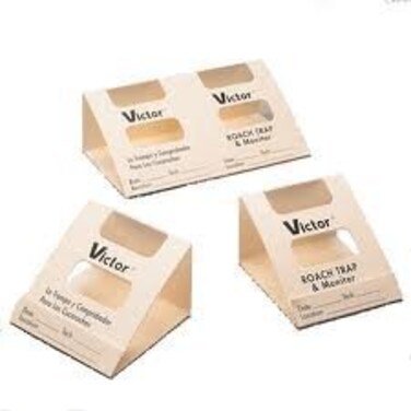 Victor Roach &amp; Insect Traps &amp; Monitor - 30 Units (60 Traps)