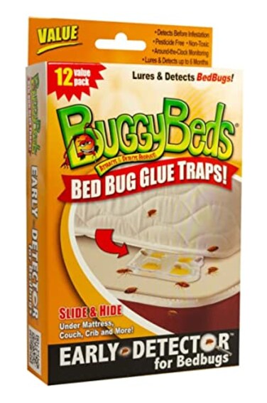 BuggyBeds&Acirc;&reg; Bed Bug Glue Traps, Home, 12 Pack