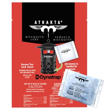 DynaTrap 100611 Atrakta Mosquito Lure Sachet for Any DynaTrap Insect Trap, Lasts 60 Days, Mosquito Trap Attractant