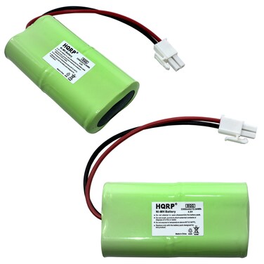 HQRP 2-Pack Battery Works with Mosquito Magnet HHD10006 MM565021 Liberty Plus, Executive Trap, Solar Pro, Commander Trap MMBATTERY MM3100 MM3300 MM3400 565-021 H-SC3000X4