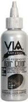 VIA Natural Semi Permanent Hair Color - #130 Jet Black 4 oz.